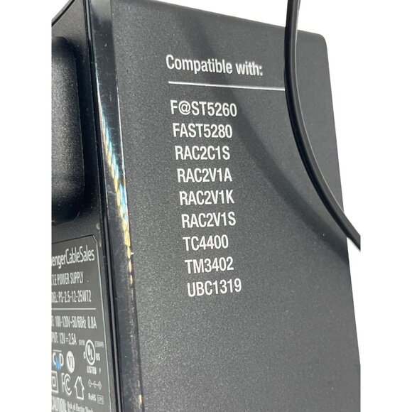 ChallengerCableSales AC/DC Adapter Power Supply 12V 2.5A Compatible 4o - Picture 4 of 5